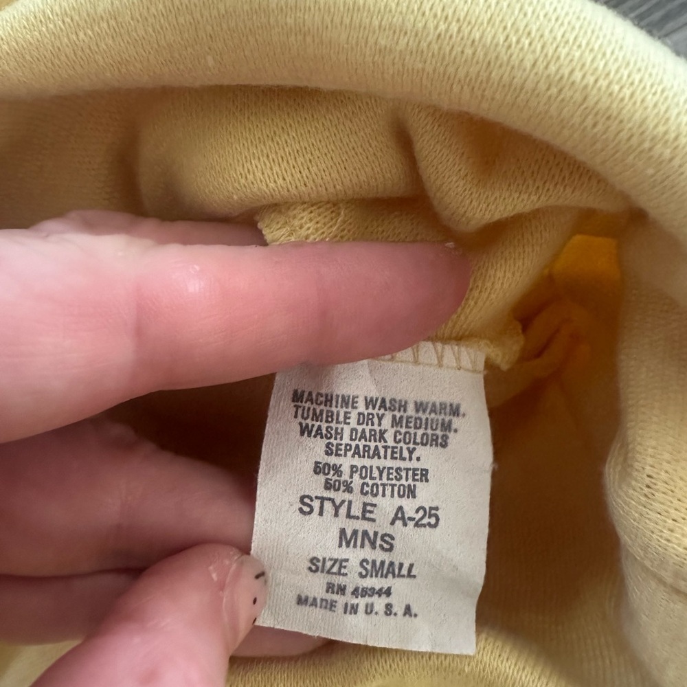 The Knit Exchange Buttery Yellow Turtleneck - Picture 4 of 4